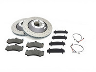 VOOR Remschijf 380 mm & Remblokken. Porsche 997 GT3 2010>> Zimmermann FORMULE Z - 99735140991, 99735141091 - 460.1551.70, 460.1550.70